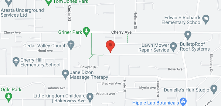 map of 32953 WHIDDEN AVENUE